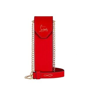 Christian Louboutin Beauty Red Mini Bag with Gold Chain